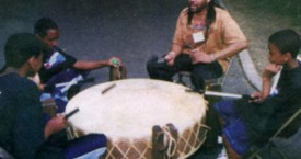 Native American Drumming and singing